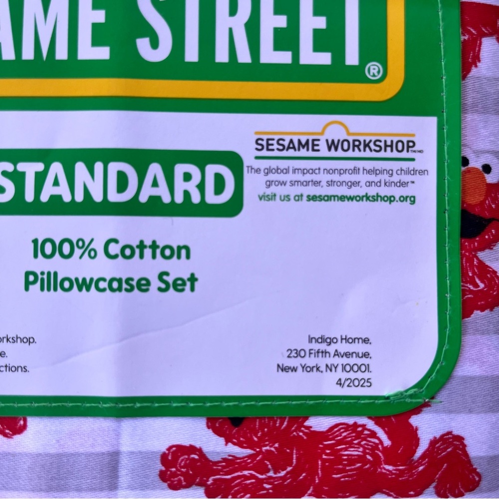 NWT Elmo Pillowcase - Picture 3 of 3